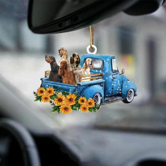 English Setter -Take The Trip Classic- Two Sided Ornament - Best gifts your whole family