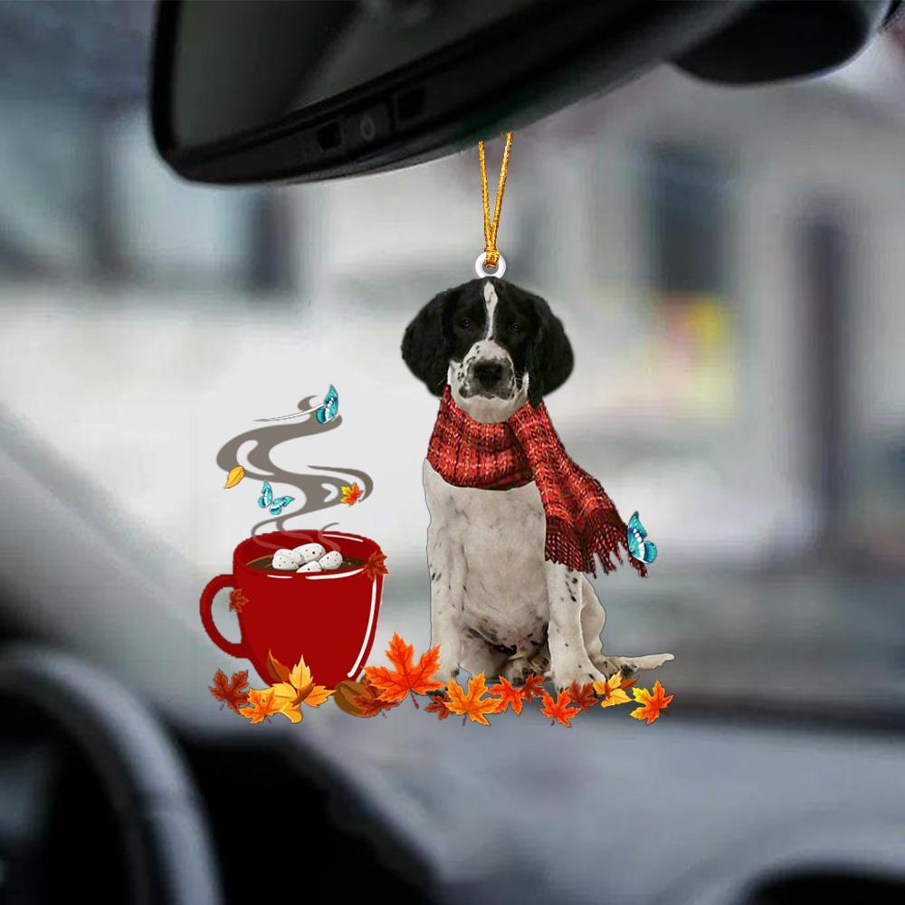 English Springer Spaniel 2-Fall Chocolate-Two Sided Ornament - Best gifts your whole family