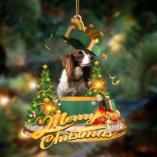 English Springer Spaniel-Christmas Gifts&Dogs Hanging Ornament - Best gifts your whole family