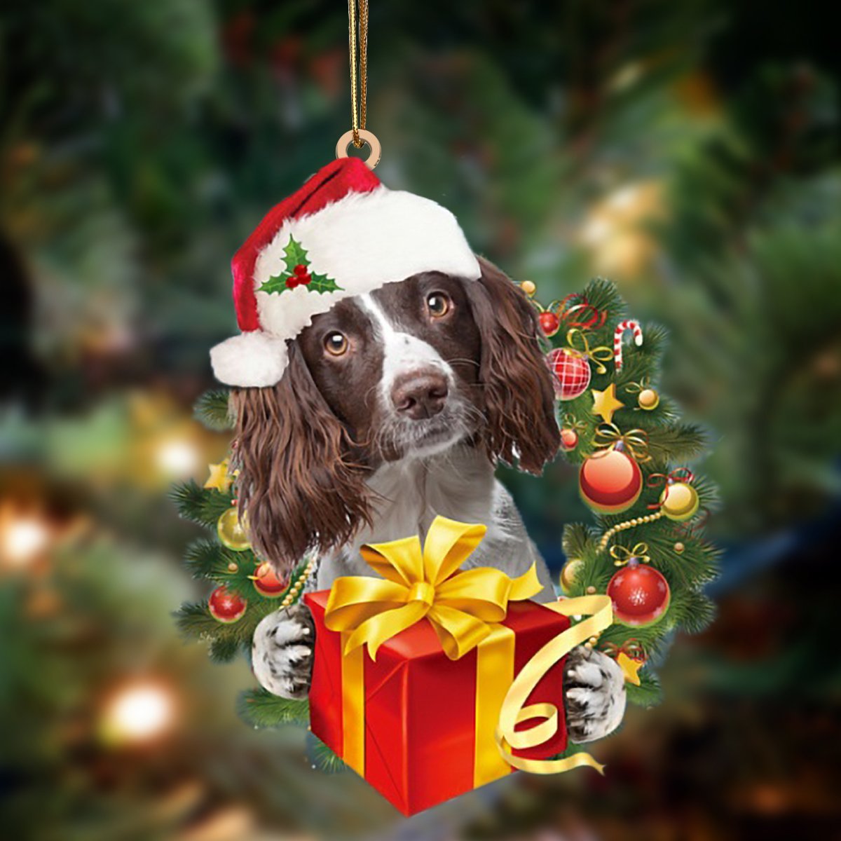 English Springer Spaniel-Dogs give gifts Hanging Ornament - Best gifts your whole family