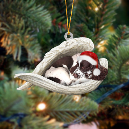 English Springer Spaniel Sleeping Angel Christmas Ornament Dog Christmas Hanging Ornament - Best gifts your whole family