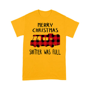 Merry Christmas Shitter Was Full Funny Christmas Vacation  Tee Shirt Gift For Christmas