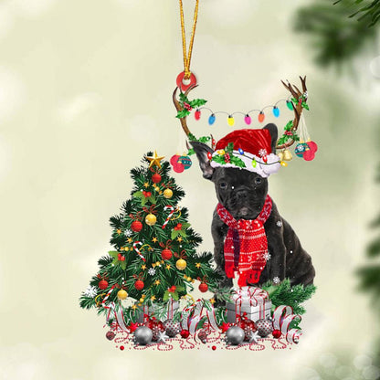 French Bulldog 1-Christmas Tree Gift Hanging Ornament - Best gifts your whole family