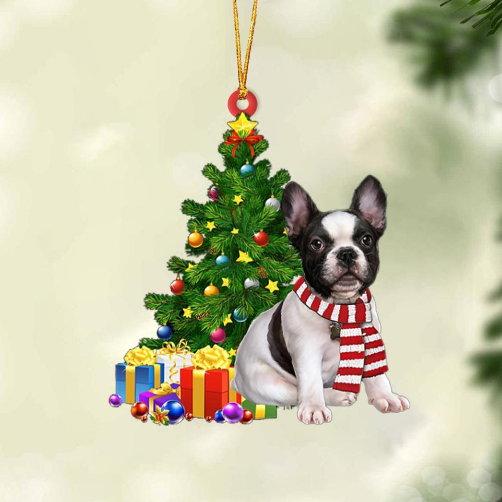 French Bulldog 3-Christmas Star Hanging Ornament - Best gifts your whole family
