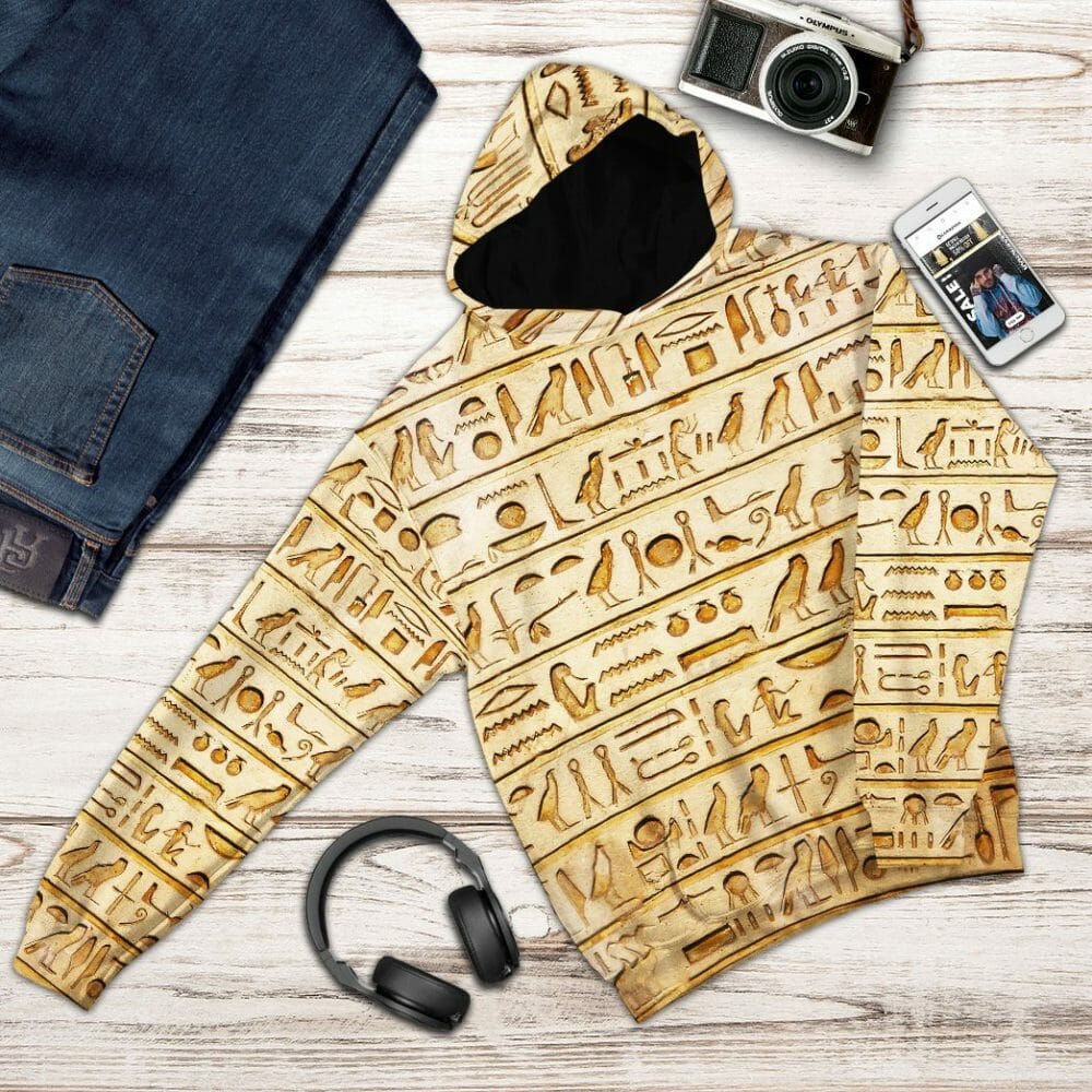 3D Egypt Pattern Custom Tshirt Hoodie Apparel
