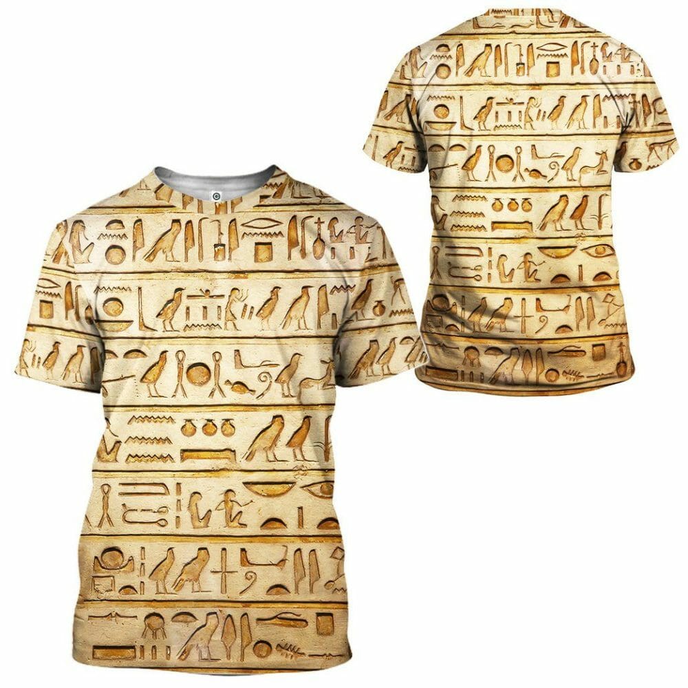3D Egypt Pattern Custom Tshirt Hoodie Apparel