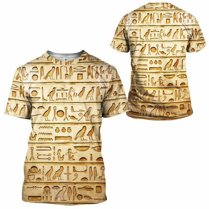 3D Egypt Pattern Custom Tshirt Hoodie Apparel