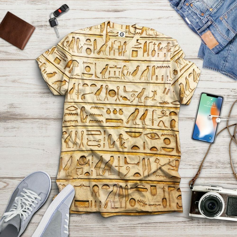 3D Egypt Pattern Custom Tshirt Hoodie Apparel
