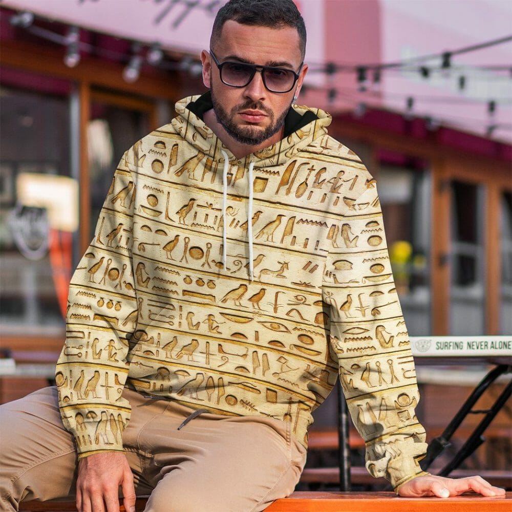 3D Egypt Pattern Custom Tshirt Hoodie Apparel