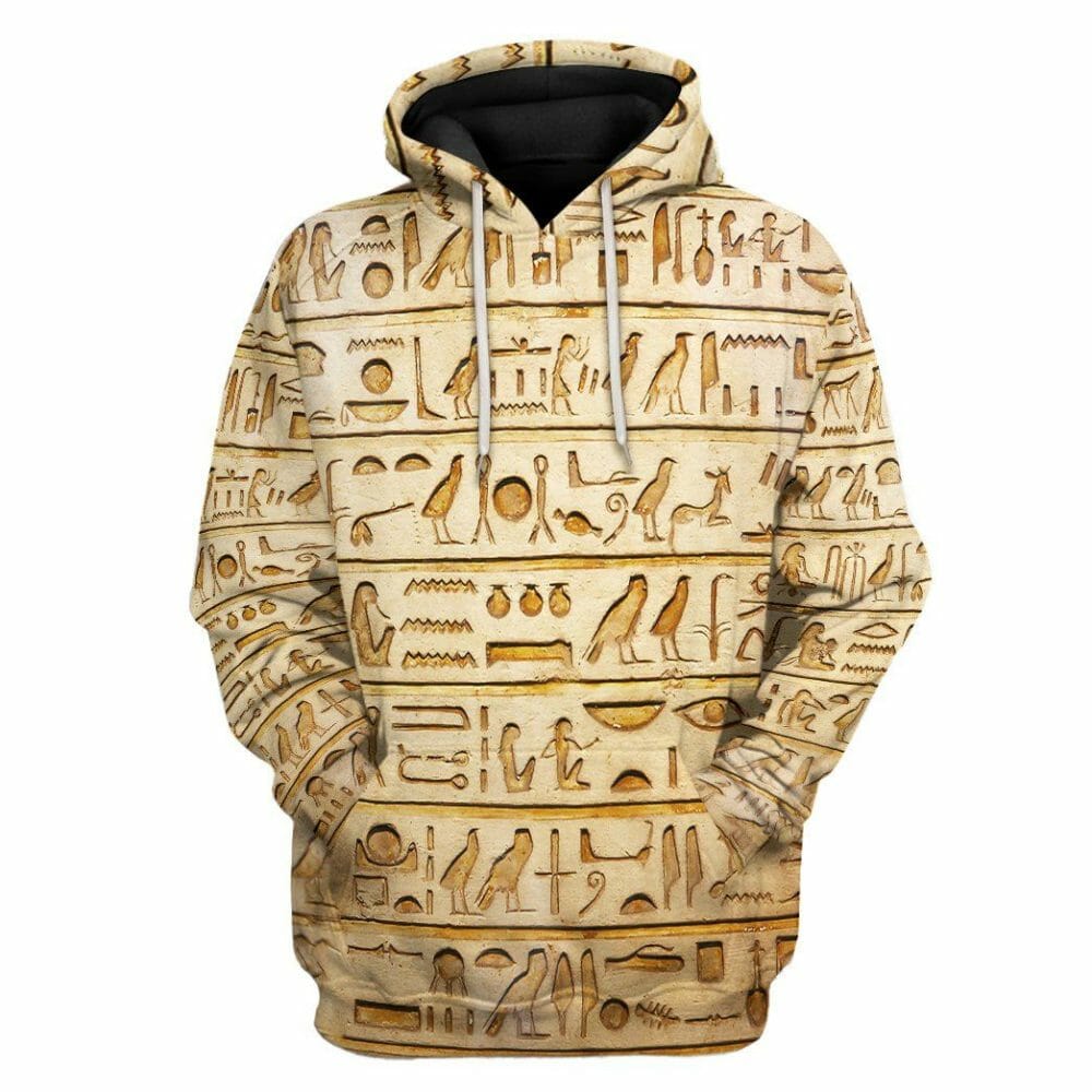 3D Egypt Pattern Custom Tshirt Hoodie Apparel