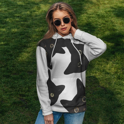 3D Funny Stealthy Black Cat Custom Shirt