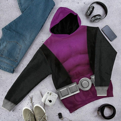 3D Teen Titan Beast Boy Cosplay Custom Tshirt Hoodie Apparel