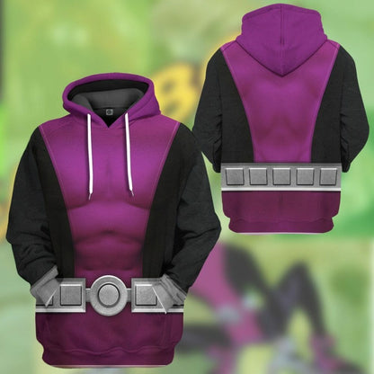 3D Teen Titan Beast Boy Cosplay Custom Tshirt Hoodie Apparel