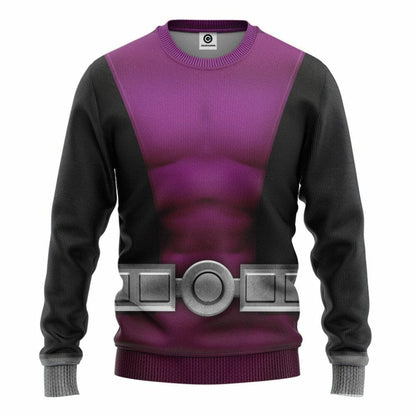 3D Teen Titan Beast Boy Cosplay Custom Tshirt Hoodie Apparel