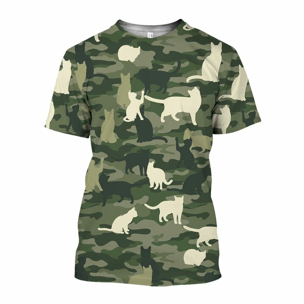  Cat - 3D All Over Printed Shirt Tshirt Hoodie Apparel