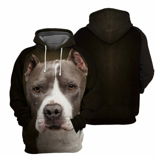  Pitbull - 3D All Over Printed Shirt Tshirt Hoodie Apparel