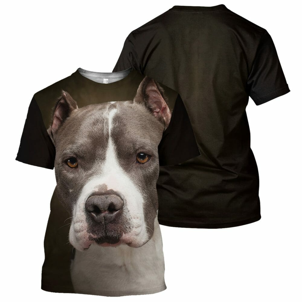  Pitbull - 3D All Over Printed Shirt Tshirt Hoodie Apparel