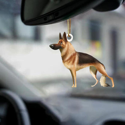 German Shepherd-Look At Me-Two Sided Ornament - Best gifts your whole family