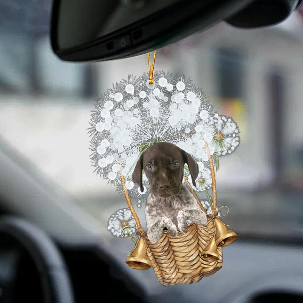 German Shorthaired Pointer-Dandelion-Two Sided Ornament - Best gifts your whole family