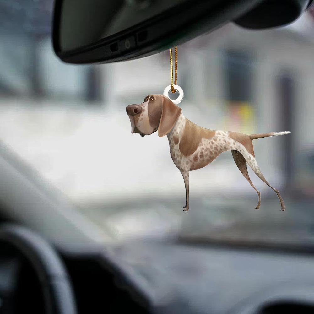 German Shorthaired Pointer-Look At Me-Two Sided Ornament - Best gifts your whole family