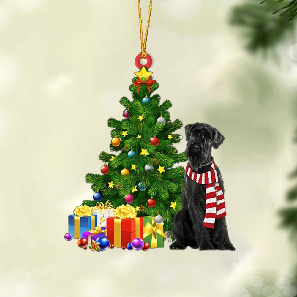 Giant Schnauzer-Christmas Star Hanging Ornament - Best gifts your whole family