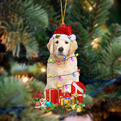 Golden Retriever 1-Dog Be Christmas Tree Hanging Ornament - Best gifts your whole family