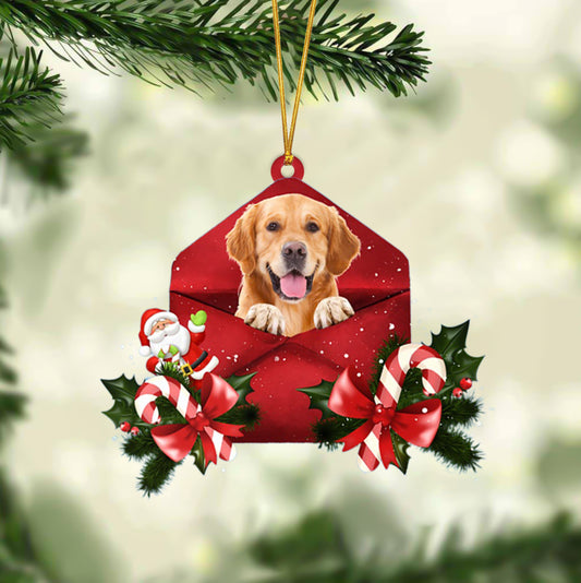 Golden Retriever Christmas Letter Ornament Dog Christmas Decoration - Best gifts your whole family