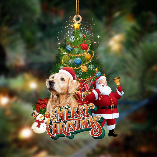 Golden Retriever-Christmas Tree&Dog Hanging Ornament - Best gifts your whole family