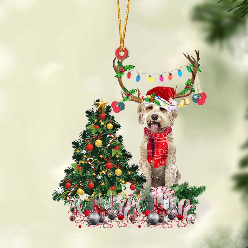Goldendoodle 1-Christmas Tree Gift Hanging Ornament - Best gifts your whole family