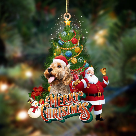 Goldendoodle 1-Christmas Tree&Dog Hanging Ornament - Best gifts your whole family