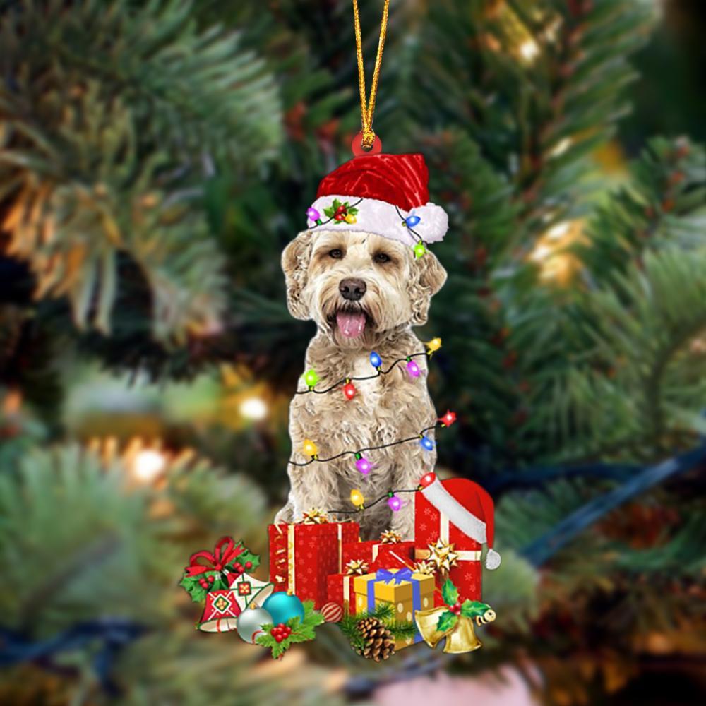Goldendoodle 1-Dog Be Christmas Tree Hanging Ornament - Best gifts your whole family