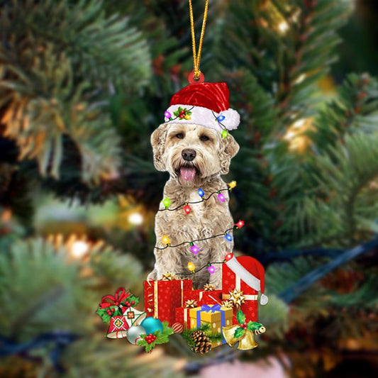 Goldendoodle 1-Dog Be Christmas Tree Hanging Ornament - Best gifts your whole family