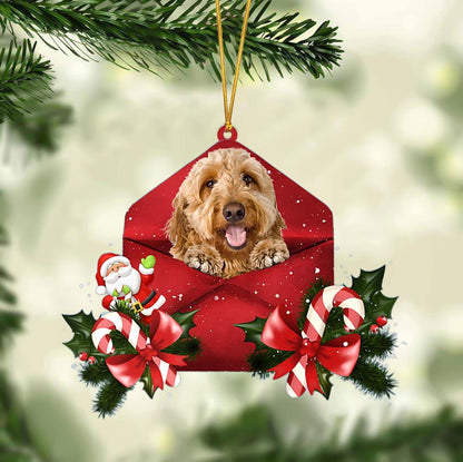 Goldendoodle Christmas Letter Ornament Dog Christmas Decoration - Best gifts your whole family