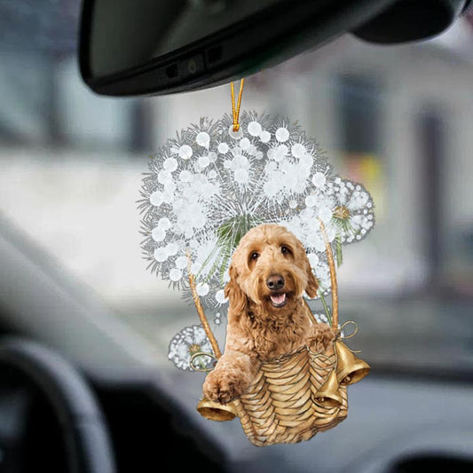 Goldendoodle-Dandelion-Two Sided Ornament - Best gifts your whole family