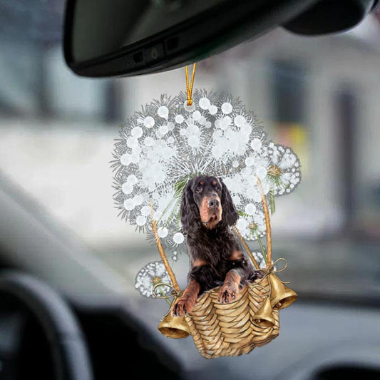 Gordon Setter-Dandelion-Two Sided Ornament - Best gifts your whole family