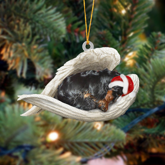 Gordon Setter Sleeping Angel Christmas Ornament Godmerc - Best gifts your whole family