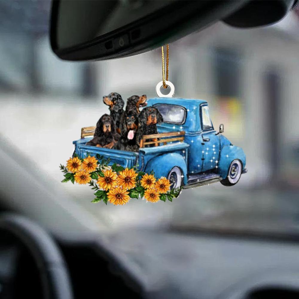 Gordon Setter -Take The Trip Classic- Two Sided Ornament - Best gifts your whole family