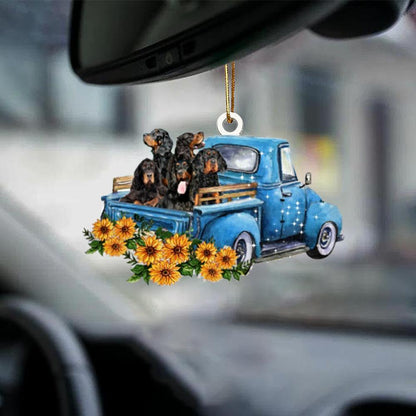 Gordon Setter -Take The Trip Classic- Two Sided Ornament - Best gifts your whole family