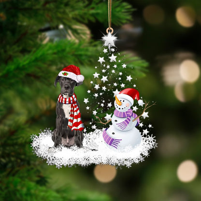 Great Dane 1-Star Tree Hanging Ornament - Best gifts your whole family