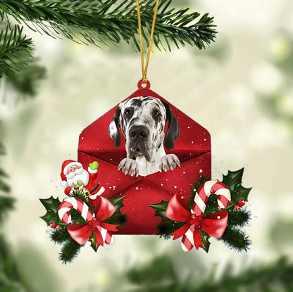 Great Dane Christmas Letter Ornament Dog Christmas Decoration - Best gifts your whole family