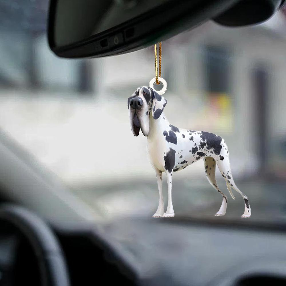 Great Dane-Look At Me-Two Sided Ornament - Best gifts your whole family