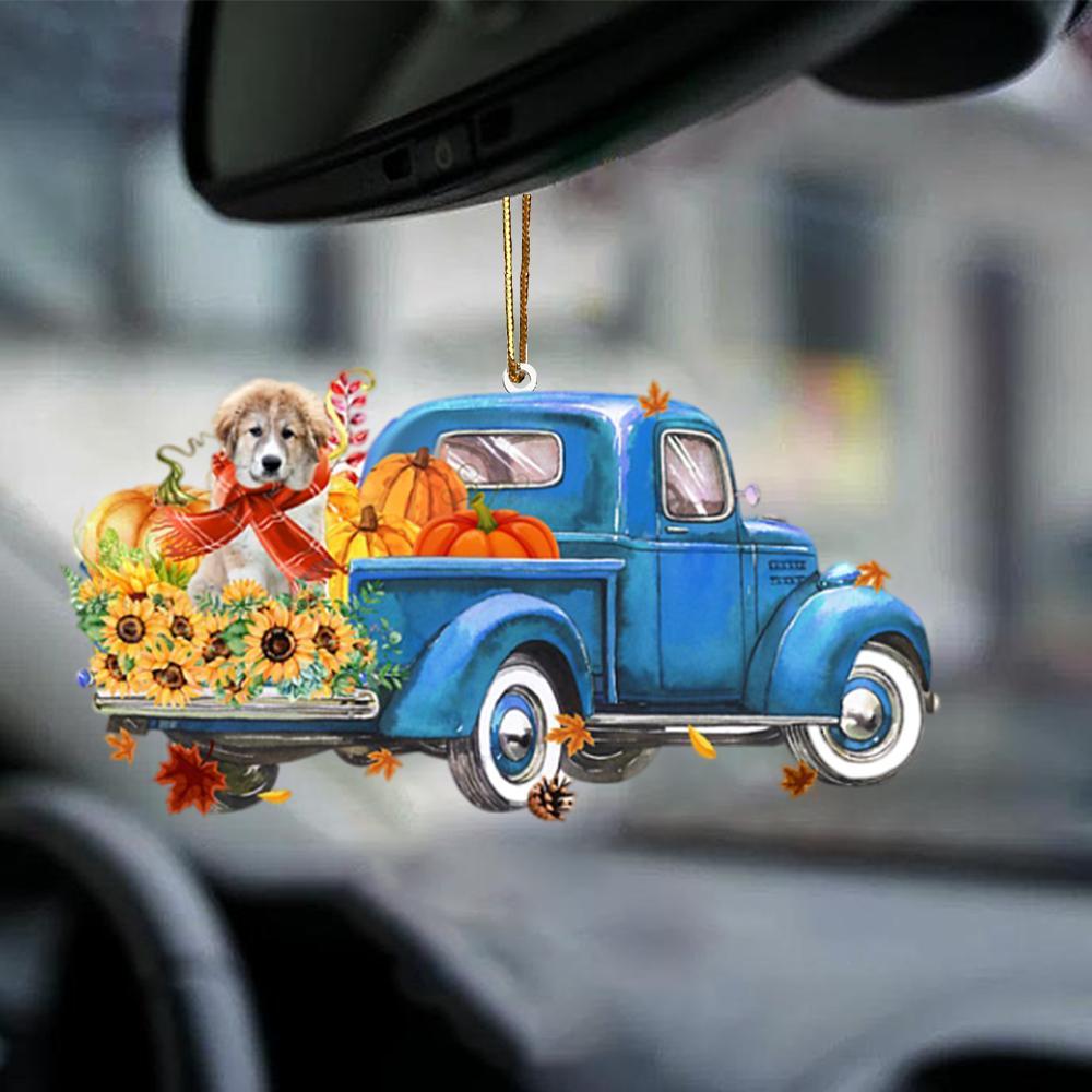 Great Pyrenees 1-Little Pumpkin-Two Sided Ornament - Best gifts your whole family