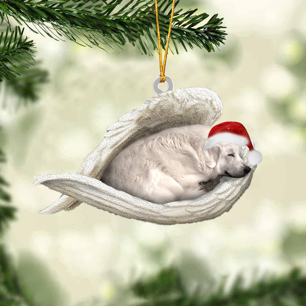 Great Pyrenees Sleeping Angel Christmas Ornament Godmerc - Best gifts your whole family