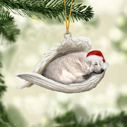 Great Pyrenees Sleeping Angel Christmas Ornament Godmerc - Best gifts your whole family