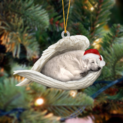 Great Pyrenees Sleeping Angel Christmas Ornament Godmerc - Best gifts your whole family