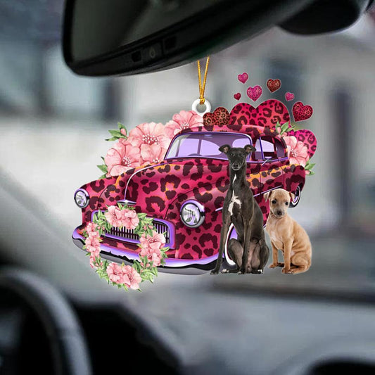 Greyhound-Make My Life-Two Sided Ornament - Best gifts your whole family