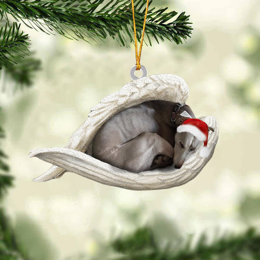 Greyhound Sleeping Angel Christmas Ornament Godmerc - Best gifts your whole family