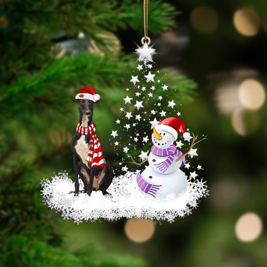 Greyhound-Star Tree Hanging Ornament - Best gifts your whole family