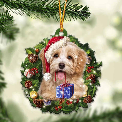 Havanese and Christmas gift for her gift for him gift for Havanese lover ornament, Christmas Ornament - Best gifts your whole family