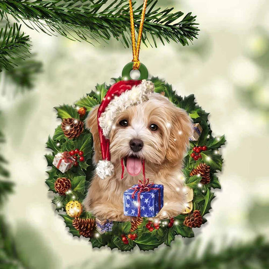 Havanese and Christmas gift for her gift for him gift for Havanese lover ornament, Christmas Ornament - Best gifts your whole family